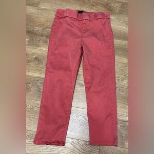 Liverpool Red/orange ankle skinny jeans size 6/28
